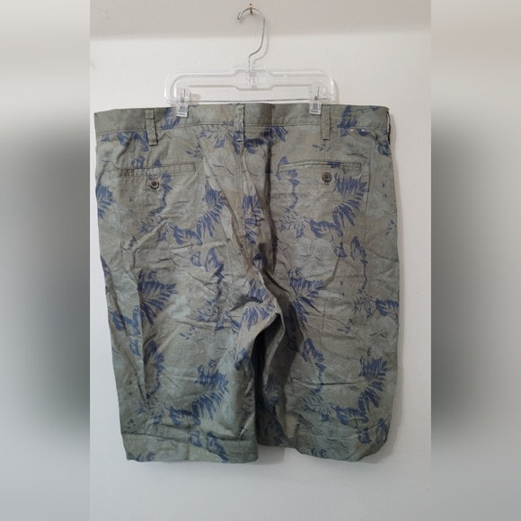 J. Crew Rivington tropical green palm shorts  beach casual men's sz 38 - Picture 3 of 5